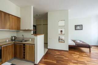 Апартаменты Prudentia Apartments Piwna Варшава Апартаменты-студио-26